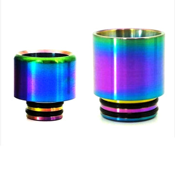 Rainbow Metal Drip Tip 510/810