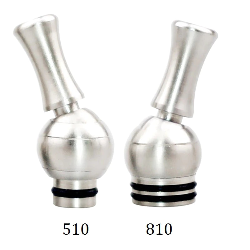 Stainless Steel Rotating Drip Tip 510 / 810